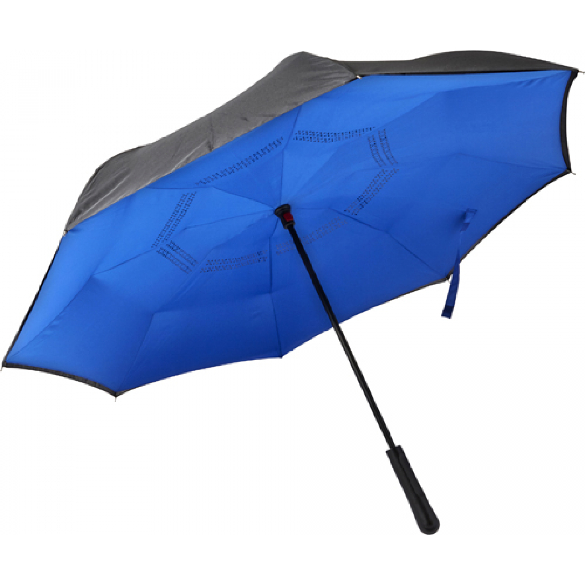 Reversible paraplu | Automatisch | Klittenbandsluiting
