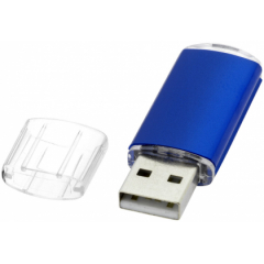 USB 8 GB | Kunststof | Geborsteld aluminium